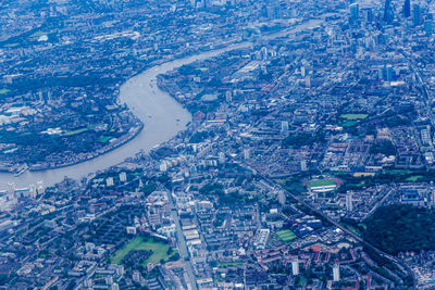 Aerial view of cityscape