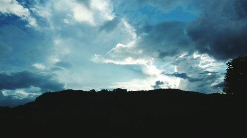 Low angle view of sky