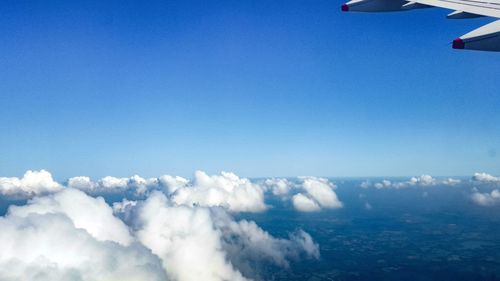 Scenic view of blue sky