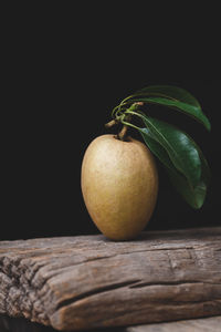 Close-up of fruits on table