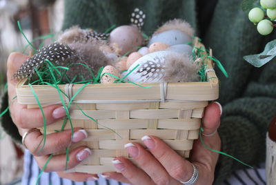 Close-up of christmas decorations