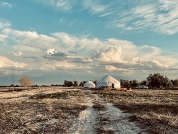 National kazakh house - yurt