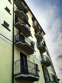 Low angle view of building against sky