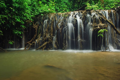 Fountain in park