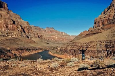 Scenic view of a desert