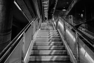 Low angle view of staircase