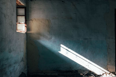 View of abandoned building