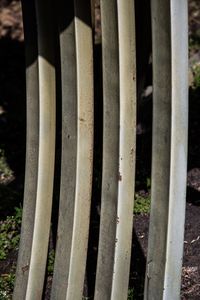 Detail shot of fence