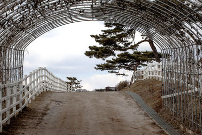 View of tunnel