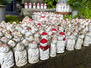 large group of objects