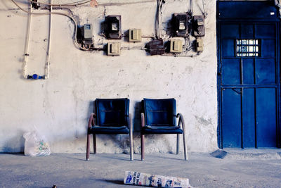 View of an abandoned building