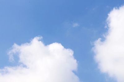 Low angle view of clouds in sky