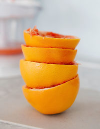 Close-up of bell pepper on table