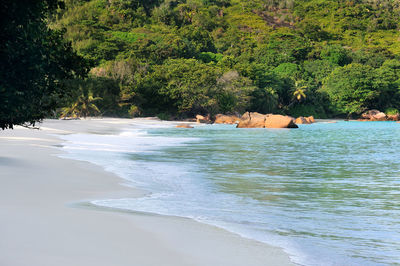 Scenic view of calm sea