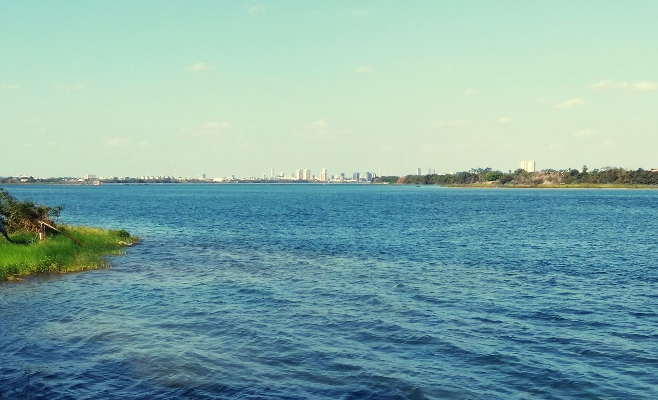 water, waterfront, sky, scenics - nature, sea, tranquility, tranquil scene, beauty in nature, nature, no people, cloud - sky, rippled, day, land, blue, idyllic, non-urban scene, outdoors, beach