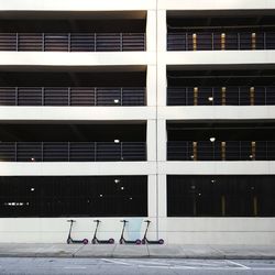 Exterior of building in city