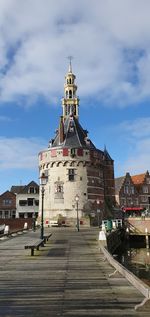 View of the hofdtoren the from the water