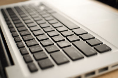 Close-up of computer keyboard
