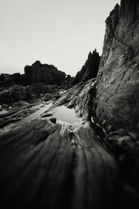 Scenic view of mountains