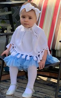 Cute girl sitting on seat