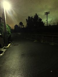 Road at night