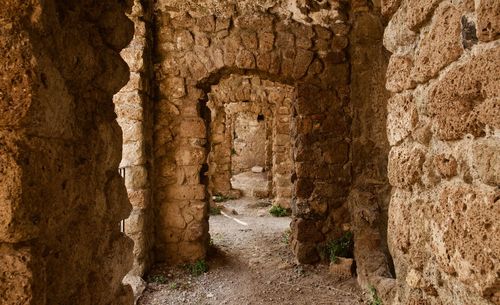 Old ruins of a building