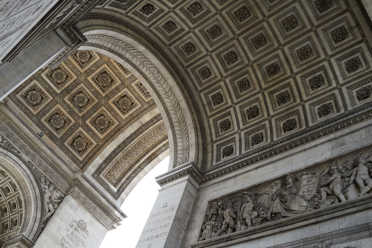 LOW ANGLE VIEW OF CEILING OF BUILDING