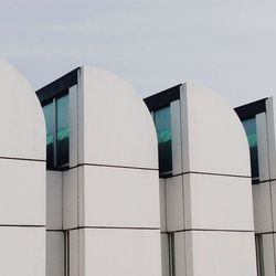 Low angle view of modern building