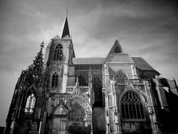 Low angle view of church