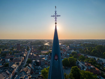 Cityscape against sky