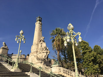 Marseille-saint-charles railway station's grand staircase towards the city centre. marseille, france