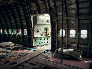 Interior of old building