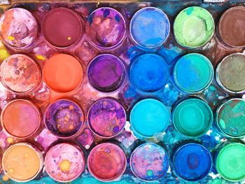 Close-up of multi colored objects