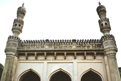 Low angle view of statue