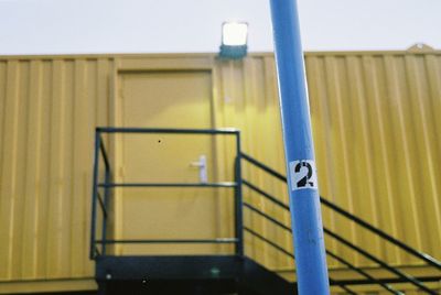 Close-up of yellow fabric
