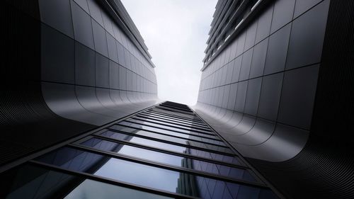 Low angle view of modern building
