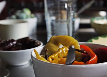 Close-up of food in bowl