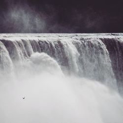 Blurred motion of waterfall