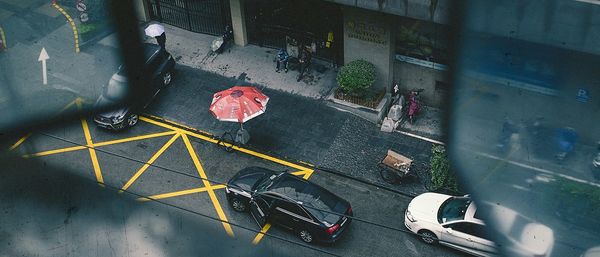 Car on road