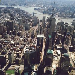 Aerial view of cityscape