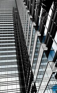 Low angle view of modern building
