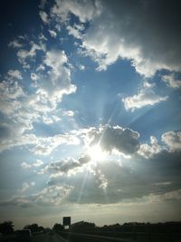 Silhouette trees against sky during sunset