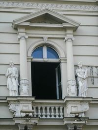 Facade of building