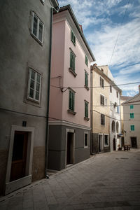 Street amidst buildings in town