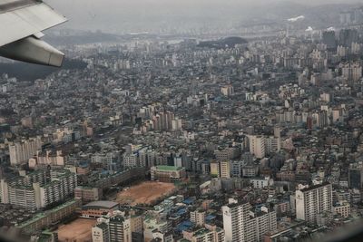 Aerial view of cityscape