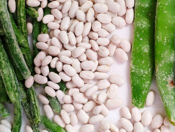 High angle view of vegetables for sale