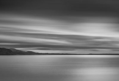 View of calm sea against the sky