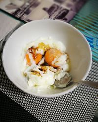 Close-up of food in plate