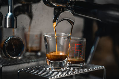 Close-up of coffee cups