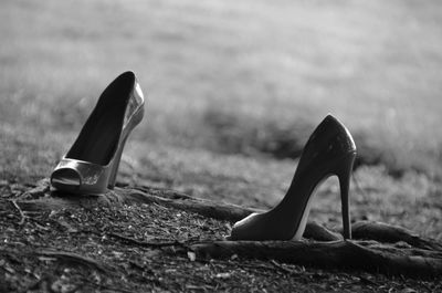 Stilettos on field